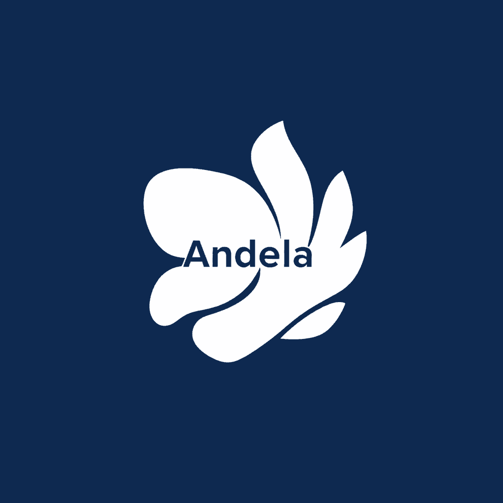 Andela logo clean minimal
